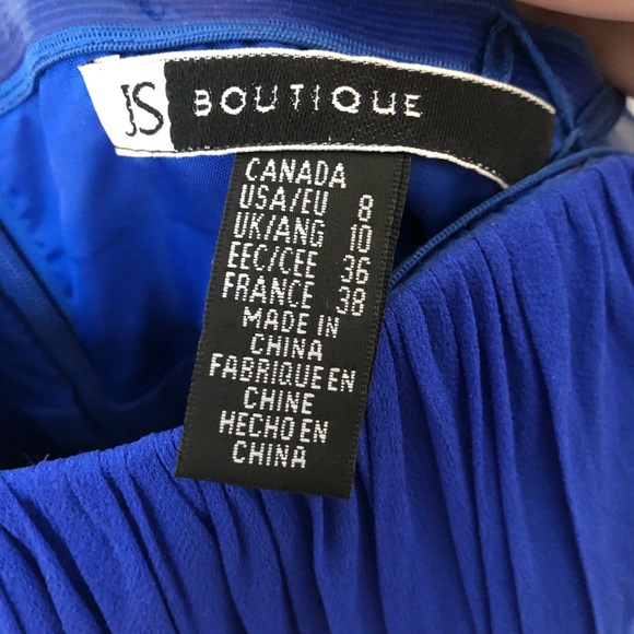 JS Boutique Strapless Formal Dress - Picture 4 of 8